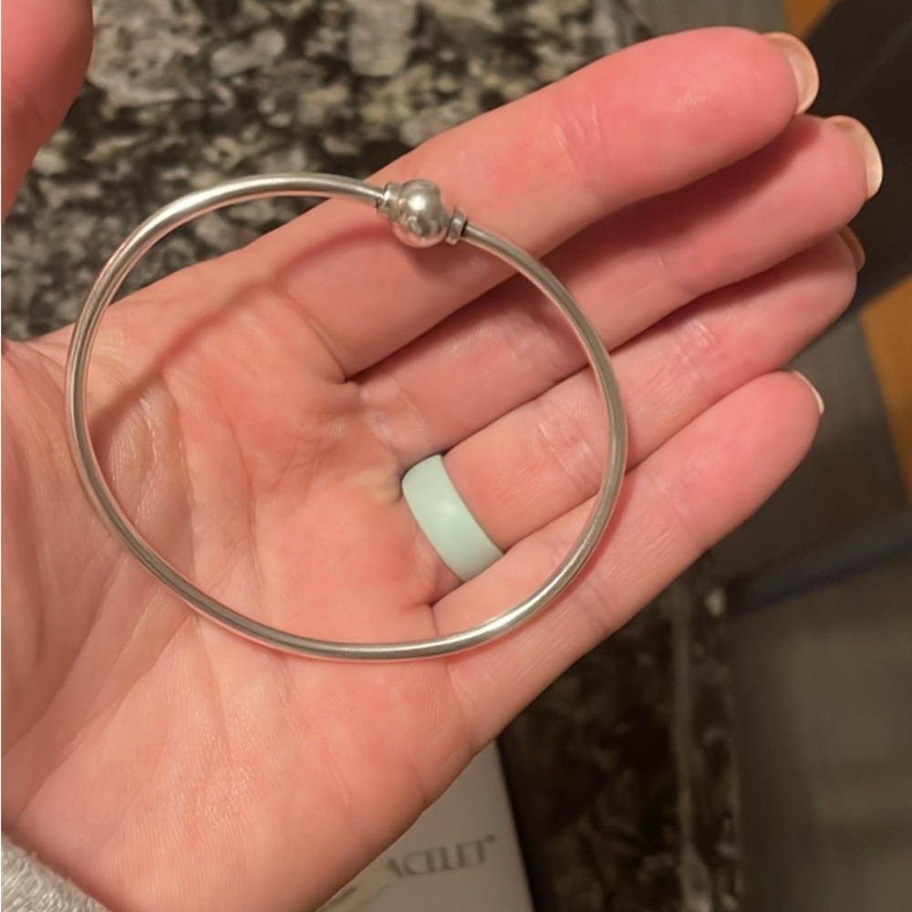 Sterling Silver Screwball Bracelet